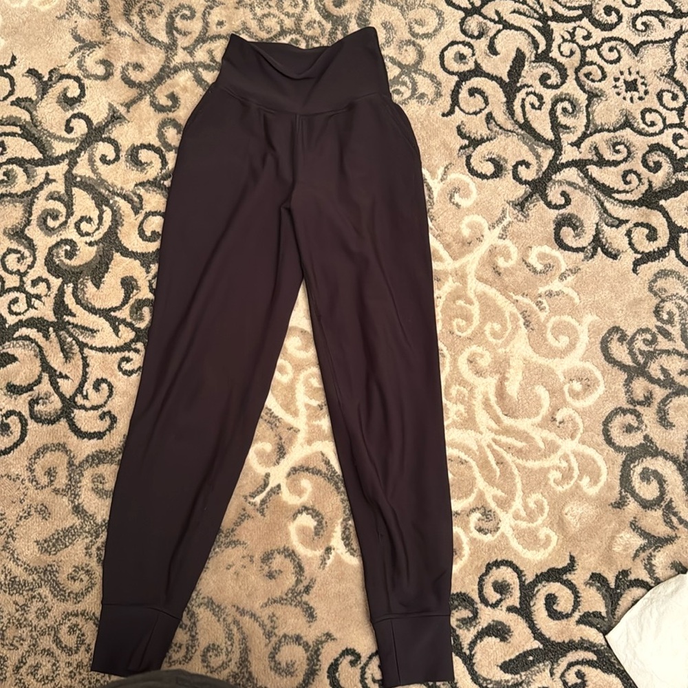 OLD NAVY HIGH RISE GO DRY JOGGERS BLACK XS